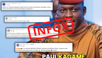 RDC: cette vidéo d’Ibrahim Traoré critiquant Paul Kagame est un hypertrucage